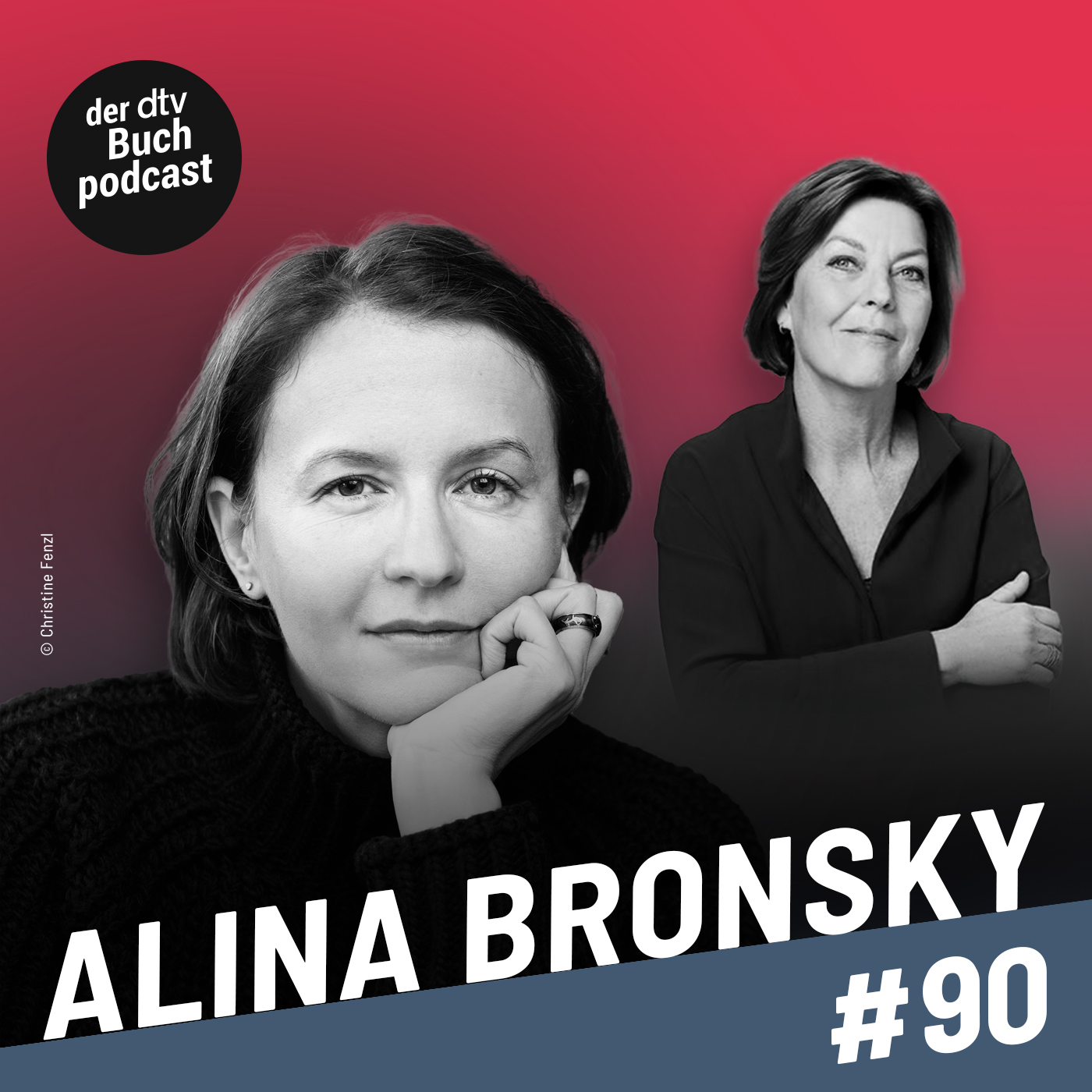 Folge 90 des Podcasts Dora Heldt trifft mit Alina Bronsky.