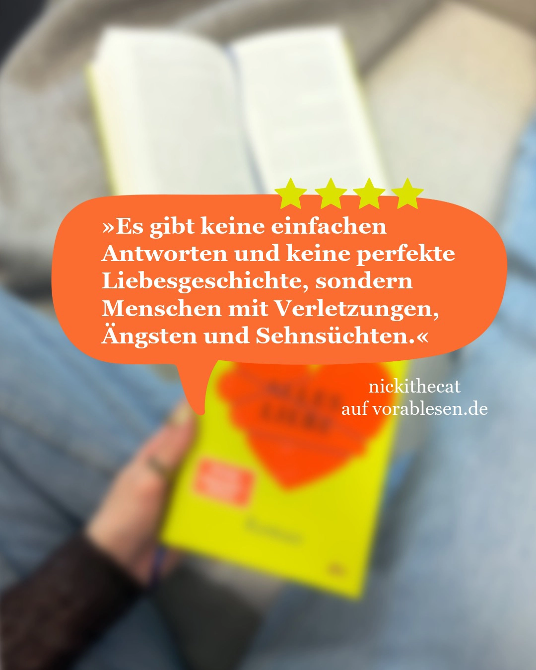 Leserstimme zum Buch "Alles Liebe" von Ronja von Rönne
