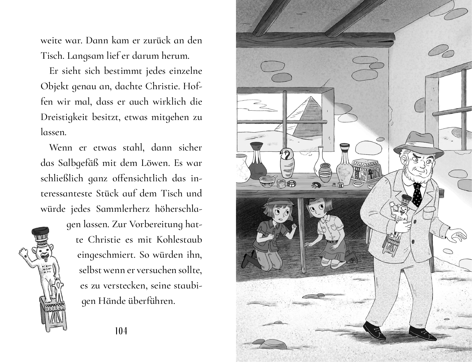 Cover des Buches Detektivagentur Christie & Agatha – Raub im Wüstensand von Pip Murphy