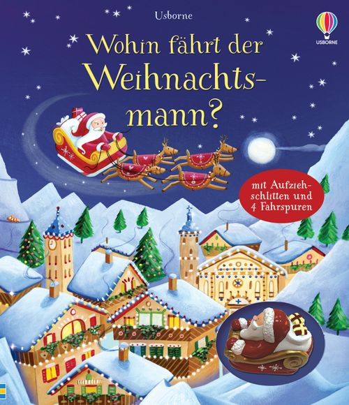 Cover des Buches Wohin fährt der Weihnachtsmann? von 
