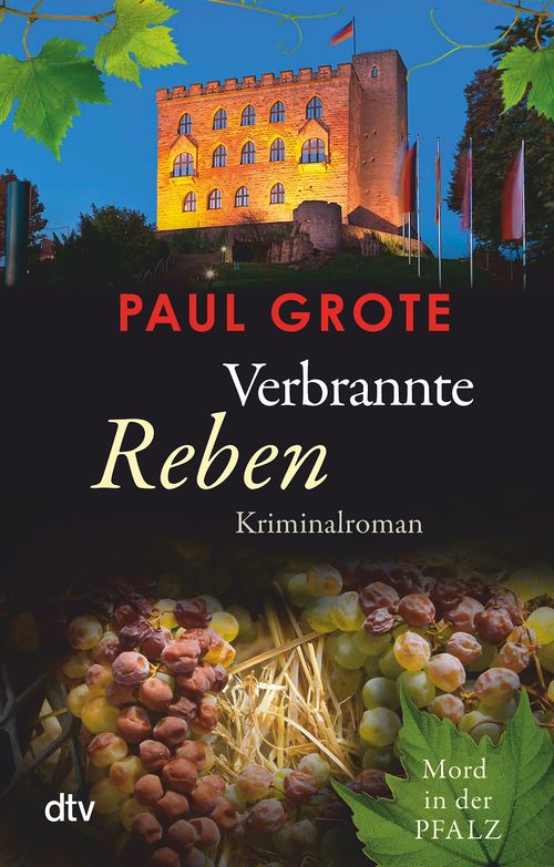Cover des Buches Verbrannte Reben von Paul Grote