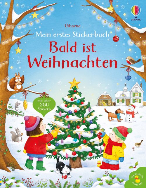 Cover des Buches Mein erstes Stickerbuch: Bald ist Weihnachten von 
