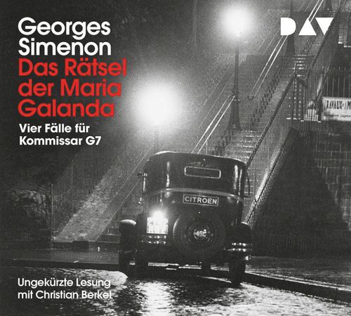 Cover des Buches Das Rätsel der Maria Galanda. Vier Fälle für Kommissar G7 von 