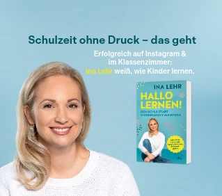 Schulzeit ohne Druck – den Schulstart kinderleicht meistern Grafik zu Hallo Lernen von Ina Lehr