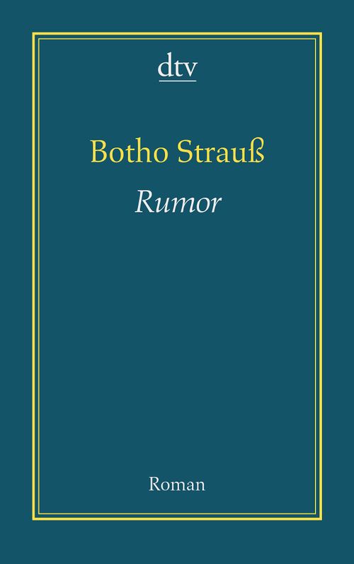Cover des Buches Rumor von 