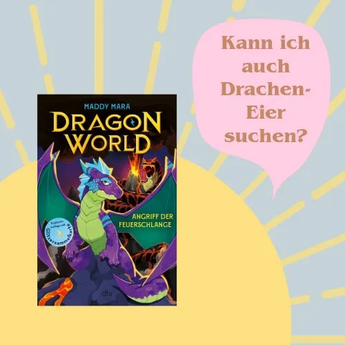 Text Kann ich auch Drachen-Eier suchen und Buch Dragon World