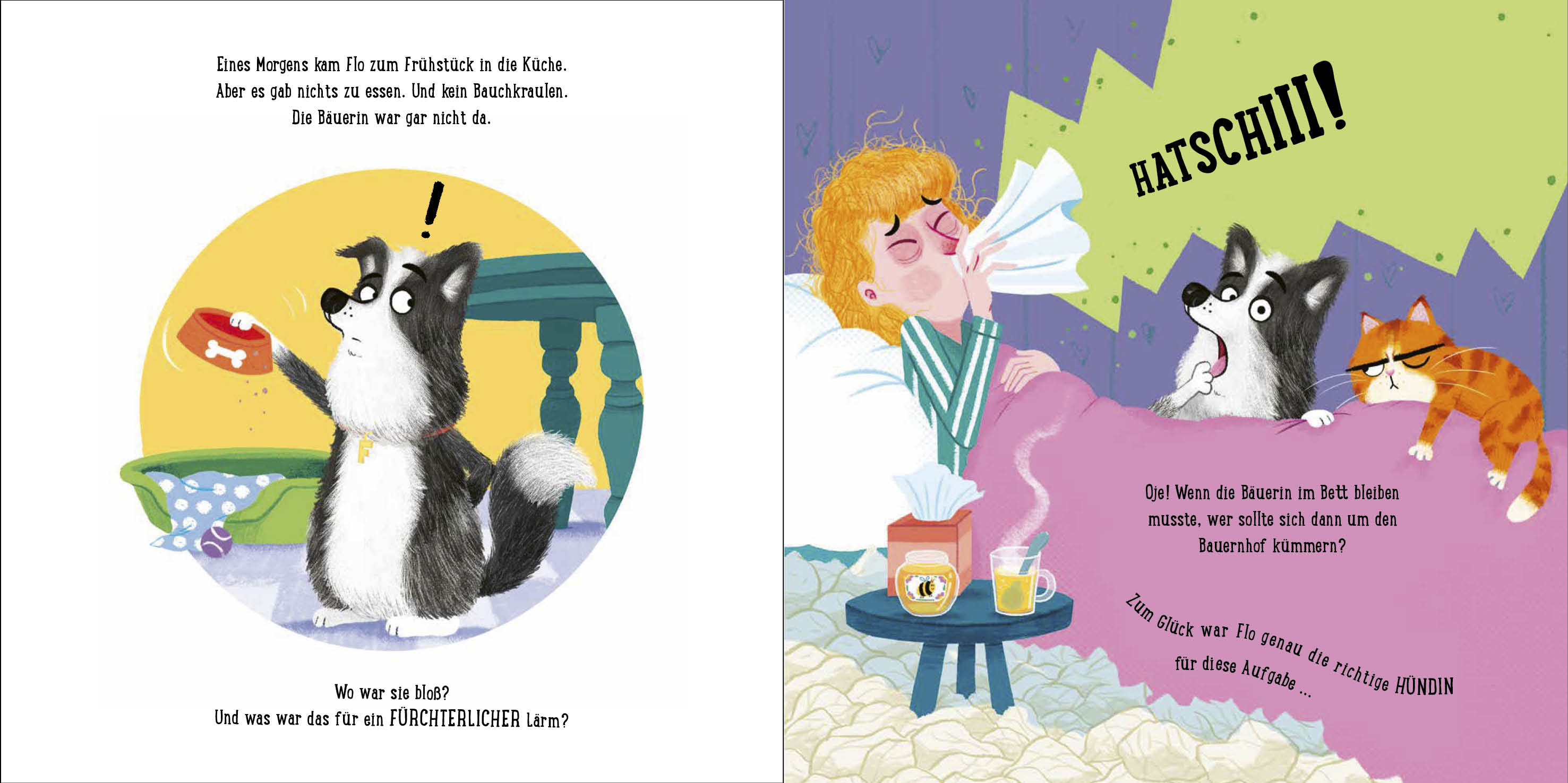 Doch nicht so, Flo! – Ein Hofhund sorgt für Wirbel