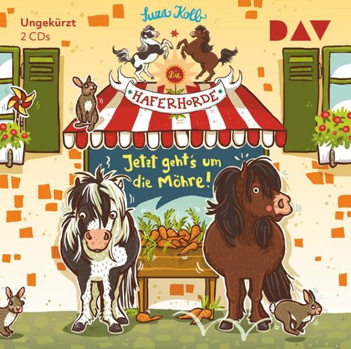 Cover des Buches Die Haferhorde – Teil 12: Jetzt geht's um die Möhre! von 