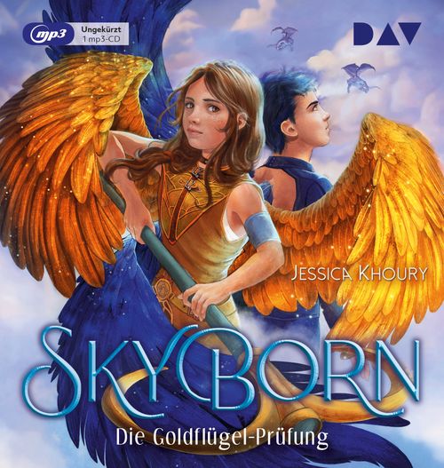 Cover des Buches Skyborn – Teil 1: Die Goldflügel-Prüfung von 