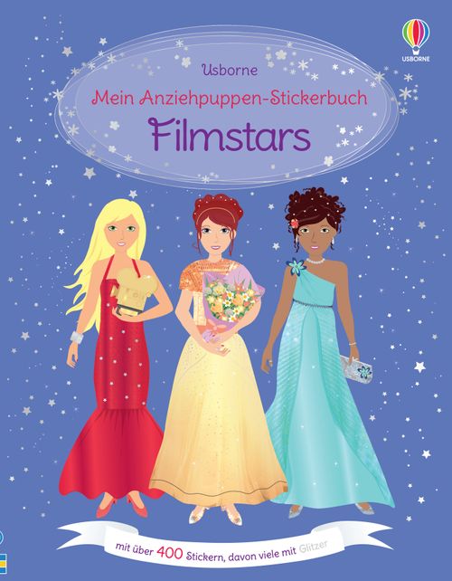 Cover des Buches Mein Anziehpuppen-Stickerbuch: Filmstars von 