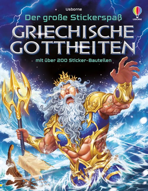 Cover des Buches Der große Stickerspaß: Griechische Gottheiten von  Cover des Buches Der große Stickerspaß: Griechische Gottheiten von