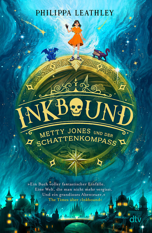 Cover des Buches Inkbound – Metty Jones und der Schattenkompass von 
