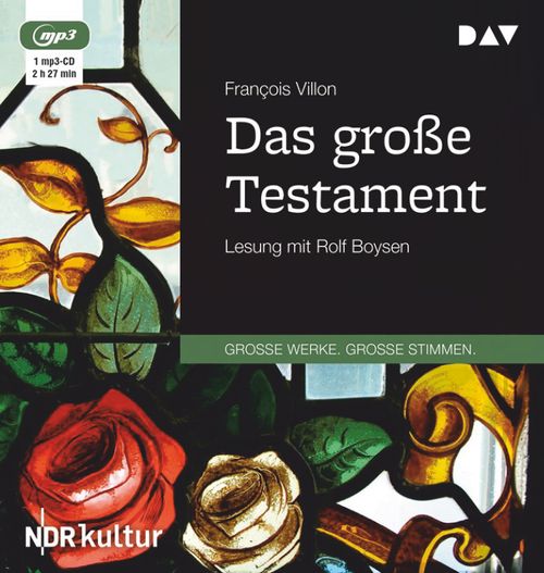 Cover des Buches Das große Testament von 