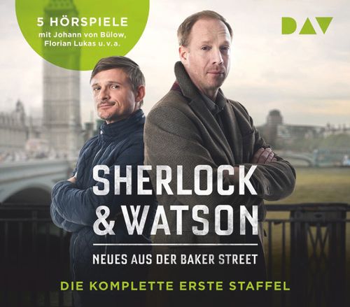 Cover des Buches Sherlock & Watson – Neues aus der Baker Street. Die komplette erste Staffel von 