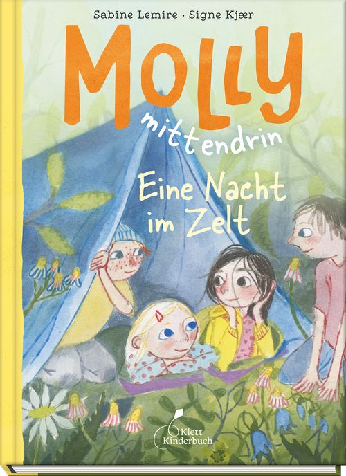 Cover des Buches Molly mittendrin - Eine Nacht im Zelt von  Cover des Buches Molly mittendrin - Eine Nacht im Zelt von