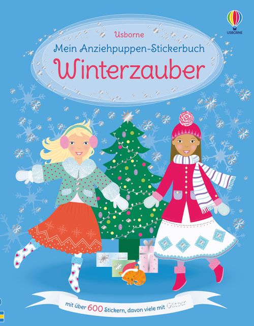 Cover des Buches Mein Anziehpuppen-Stickerbuch: Winterzauber von 
