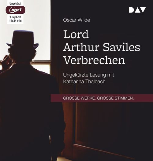 Cover des Buches Lord Arthur Saviles Verbrechen von 