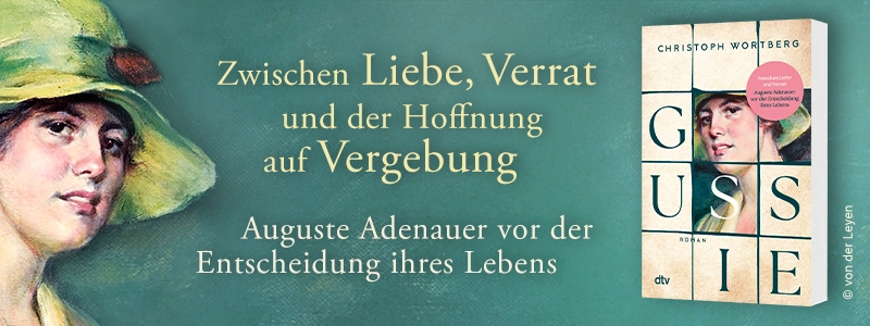 Zwischen Liebe, Verrat und der Hoffnung auf Vergebung. Cover von Gussie von Christoph Wortberg.
