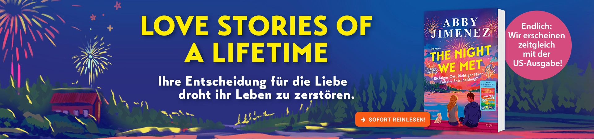 Grafik The night we met von Abby Jimenez