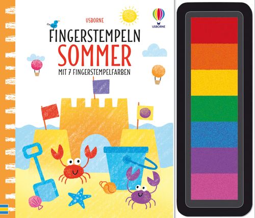 Cover des Buches Fingerstempeln: Sommer von Fiona Watt