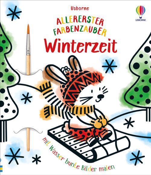 Cover des Buches Allererster Farbenzauber: Winterzeit von Matthew Oldham