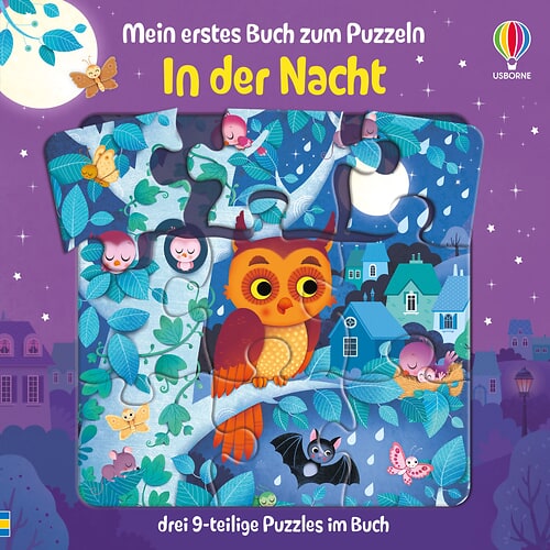 Cover des Buches Mein erstes Buch zum Puzzeln: In der Nacht von Sam Taplin