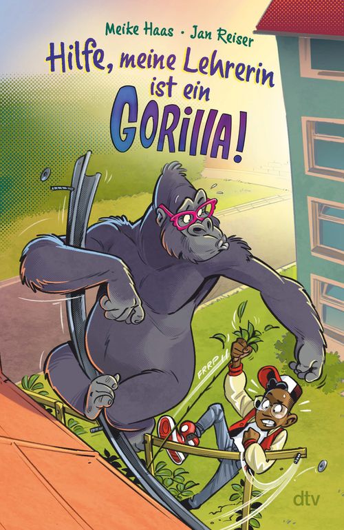 Cover des Buches Hilfe, meine Lehrerin ist ein Gorilla von 