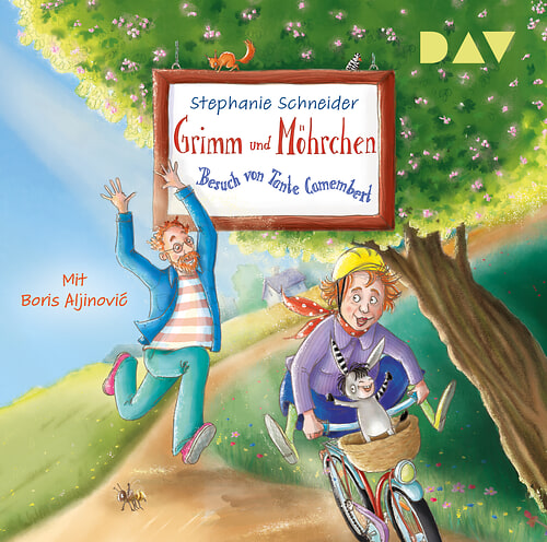Cover des Buches Grimm und Möhrchen – Teil 5: Besuch von Tante Camembert von