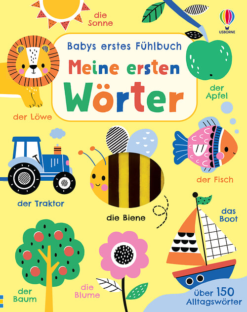 Cover des Buches Babys erstes Fühlbuch: Meine ersten Wörter von Felicity Brooks