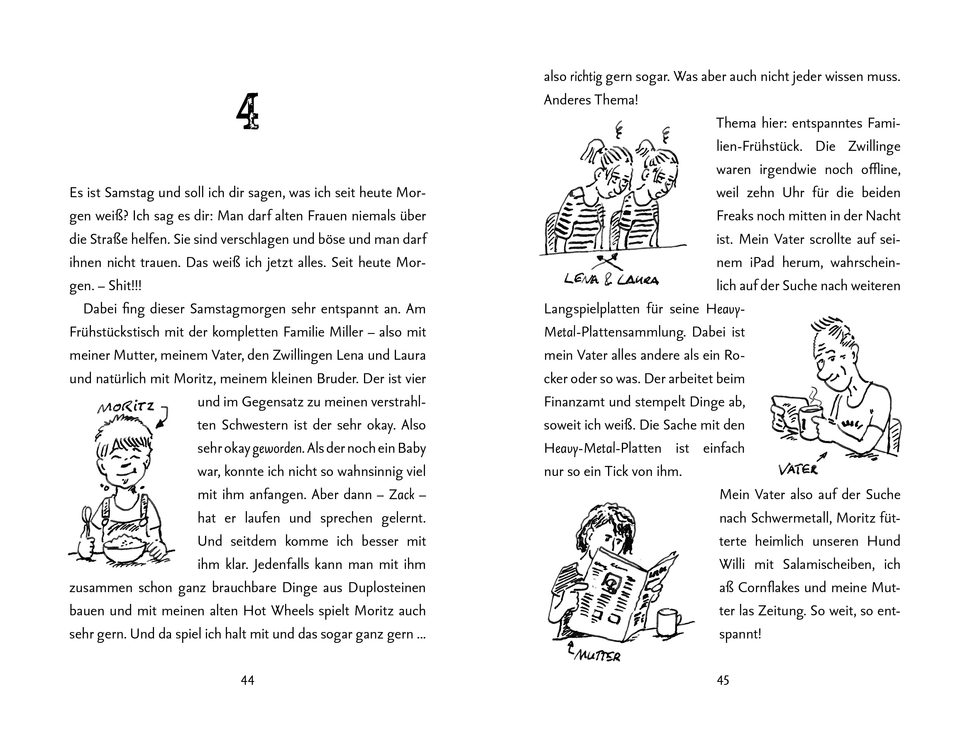 Die extrem fantastische Theo-Miller-Gang