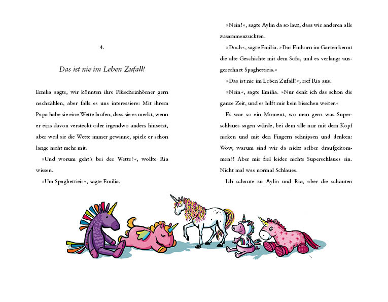 Super-Wilma – Das Einhorn in Emilias Garten