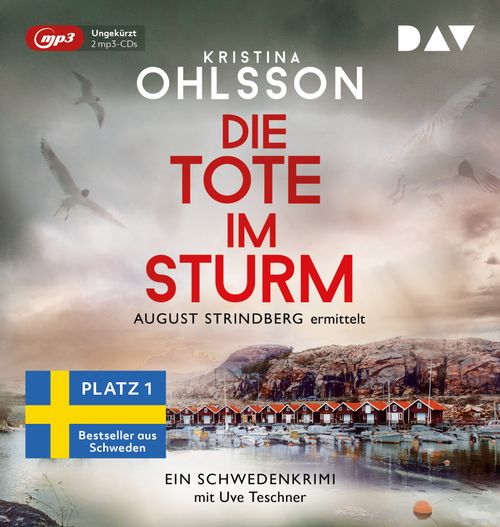 Cover des Buches Die Tote im Sturm. August Strindberg ermittelt von 