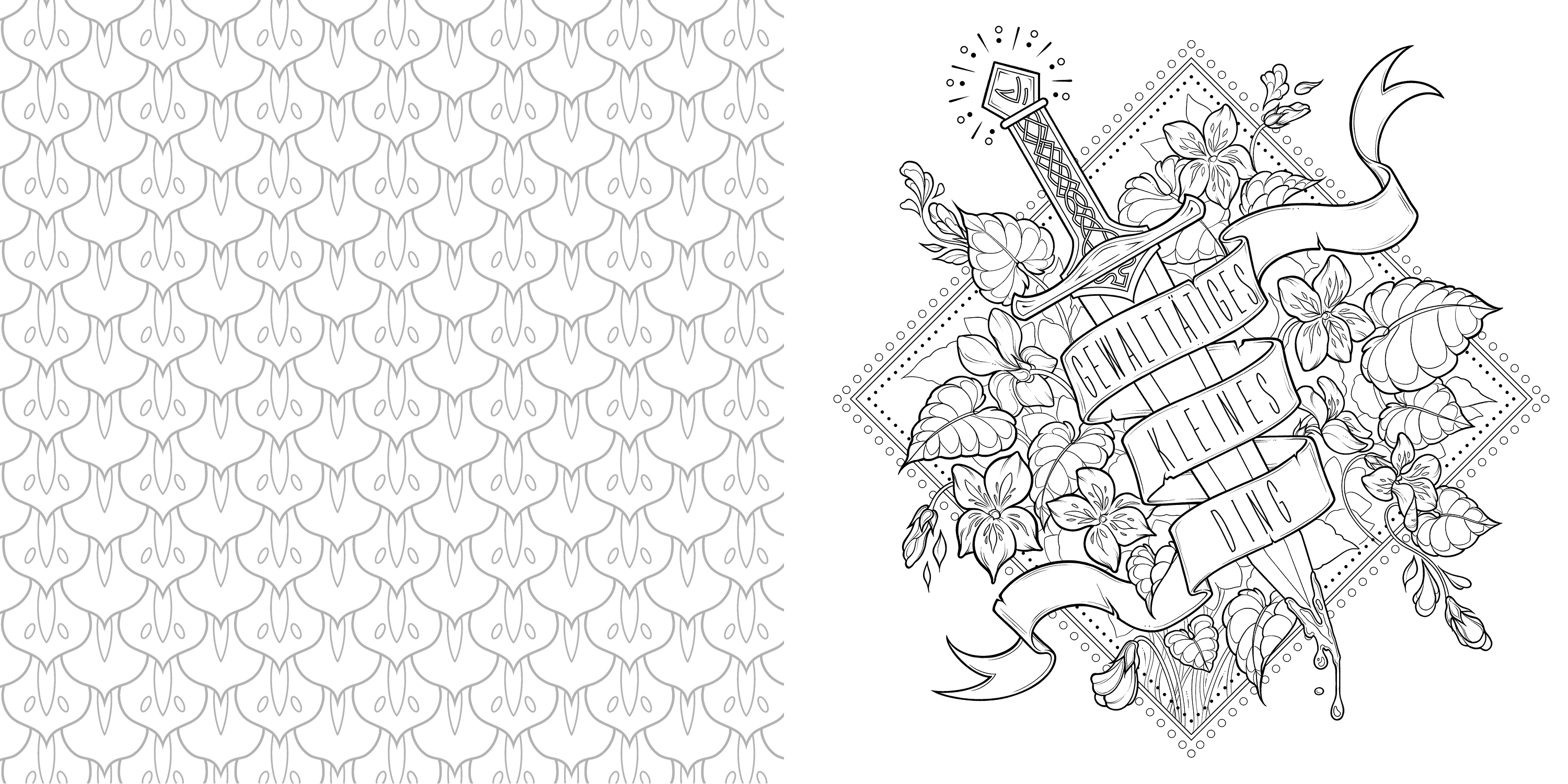 Fourth Wing: Das offizielle Mal- und Stickerbuch