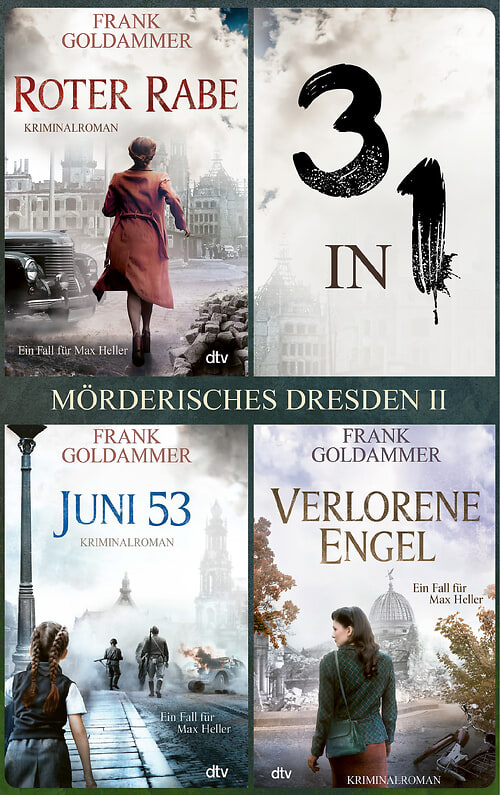 Cover des Buches Mörderisches Dresden II von Frank Goldammer