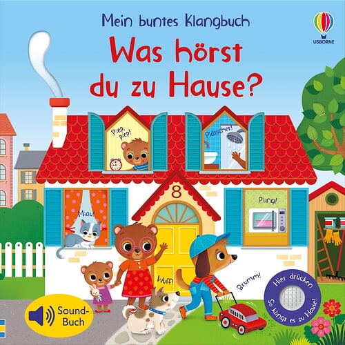 Cover des Buches Mein buntes Klangbuch: Was hörst du zu Hause? von 