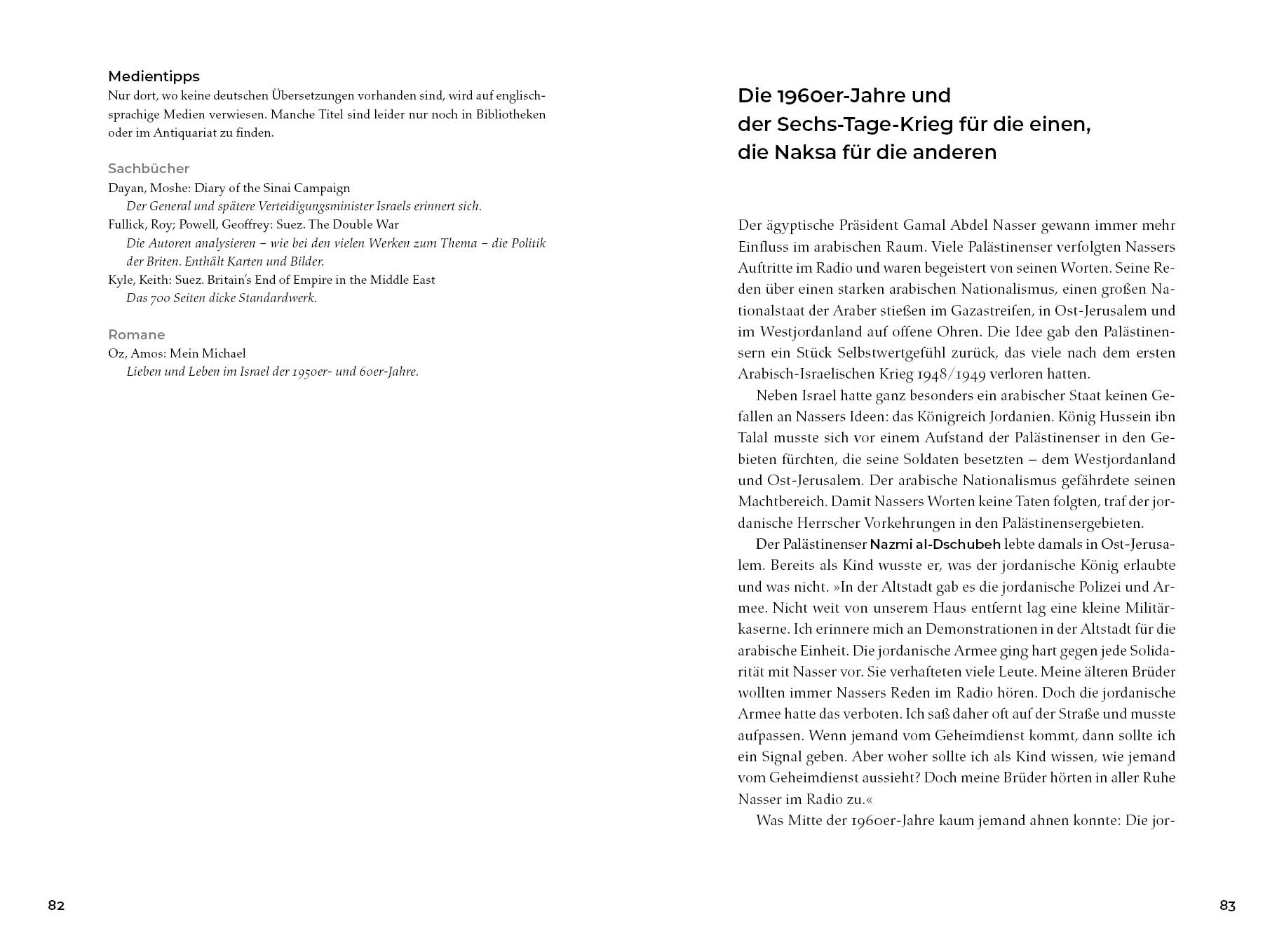 Die Geschichte der Israelis und Palästinenser