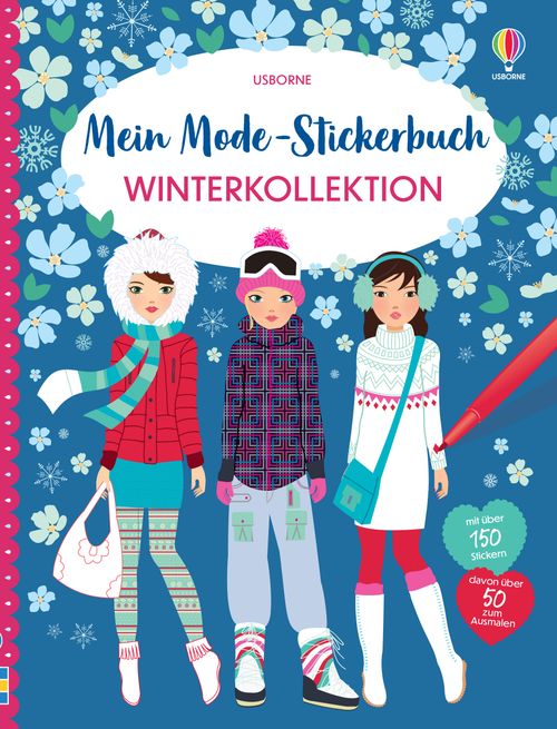 Cover des Buches Mein Mode-Stickerbuch: Winterkollektion von 