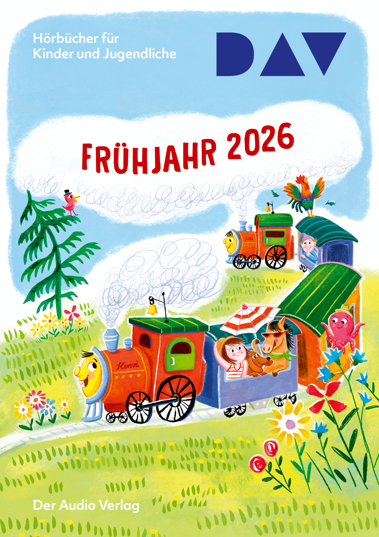Cover für Der Audio Verlag Hörbücher Kinder und Jugendliche aus dem Frühjahr 2026 Cover für Der Audio Verlag Hörbücher Kinder und Jugendliche aus dem Frühjahr 2026
