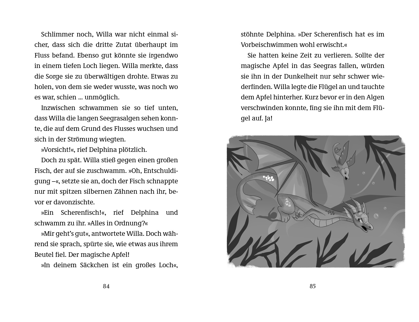 Cover des Buches Dragon Girls – Willa, der Silberdrache von Maddy Mara