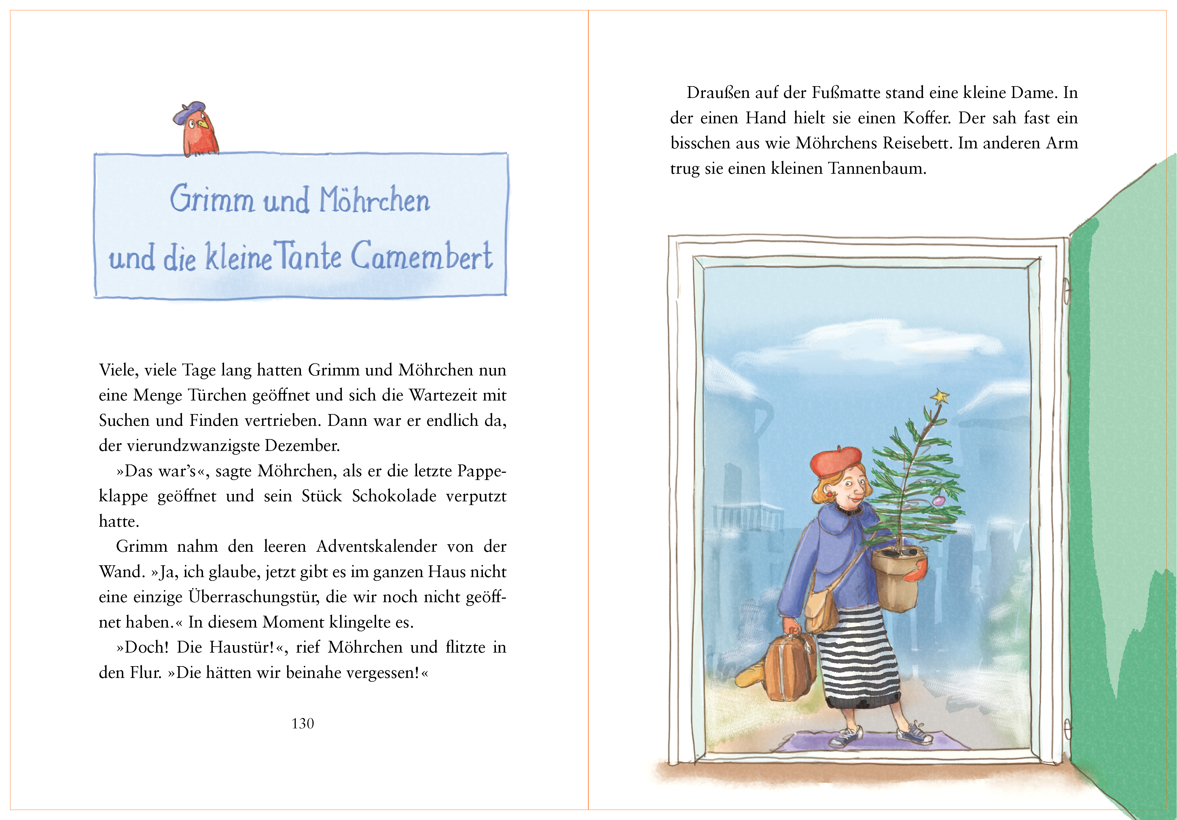 Cover des Buches Grimm und Möhrchen – Frühling, Sommer, Herbst und Zesel von Stephanie Schneider