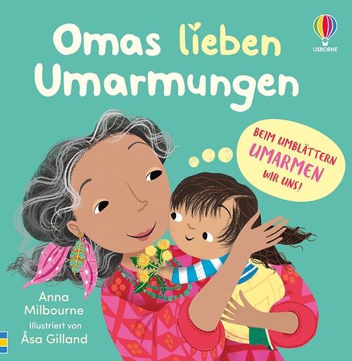 Cover des Buches Omas lieben Umarmungen von Anna Milbourne