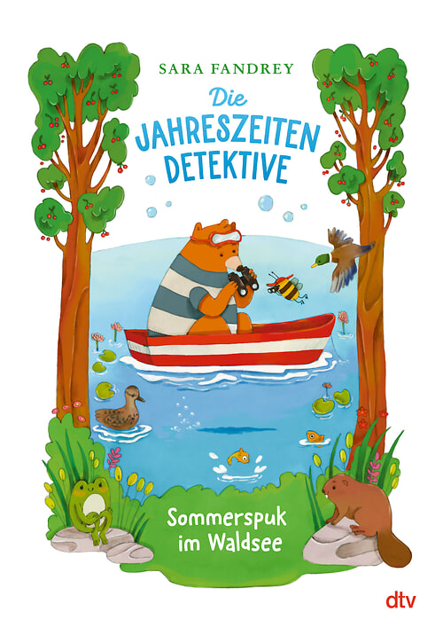 Cover des Buches Die Jahreszeiten-Detektive – Sommerspuk im Waldsee von