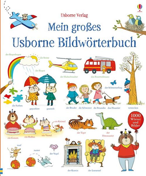 Cover des Buches Mein großes Usborne Bildwörterbuch von 