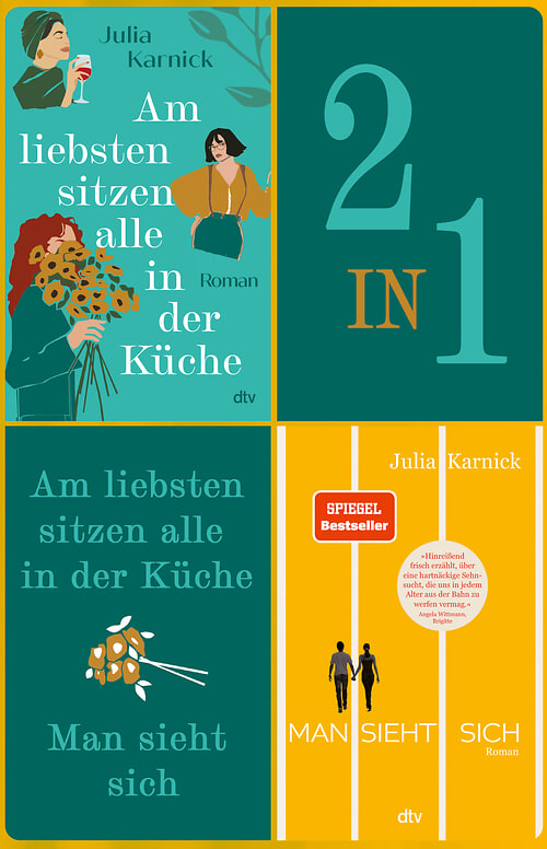 Cover des Buches Am liebsten sitzen alle in der Küche - Man sieht sich von