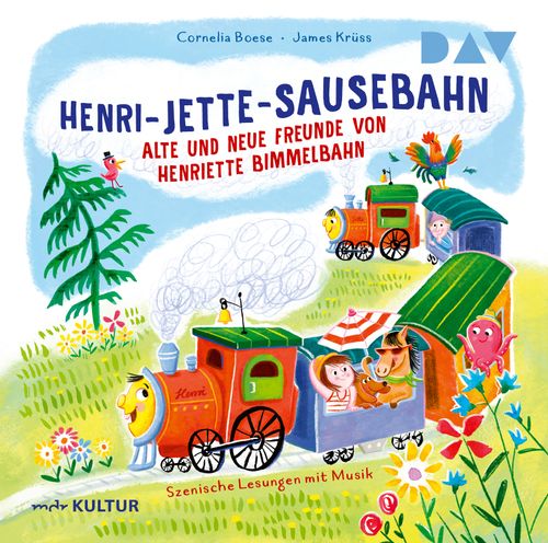 Cover des Buches Henri-Jette-Sausebahn – Alte und neue Freunde von Henriette Bimmelbahn von 