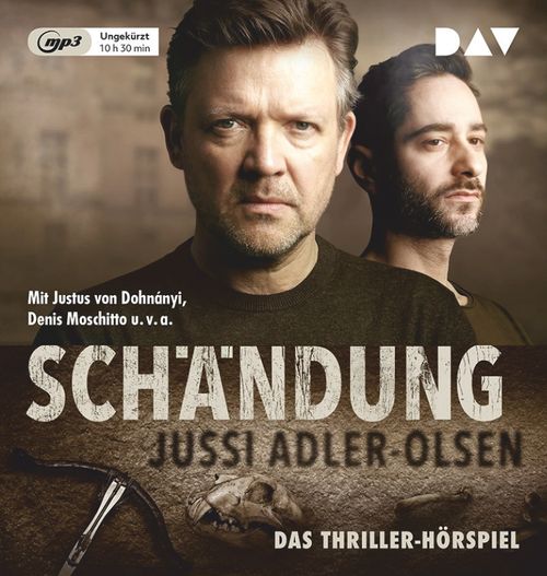Cover des Buches Schändung – Carl Mørck, Sonderdezernat Q, Fall 2 von  u.v.a., Jussi Adler-Olsen