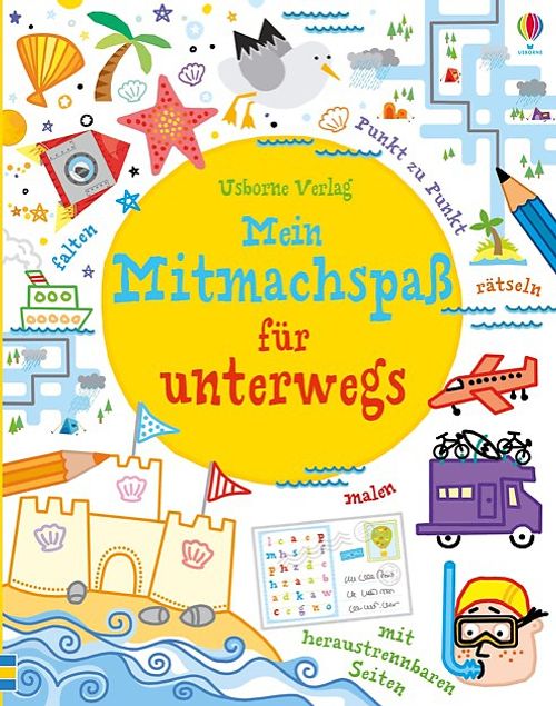 Cover des Buches Mein Mitmachspaß für unterwegs von Simon Tudhope, Phil Clarke