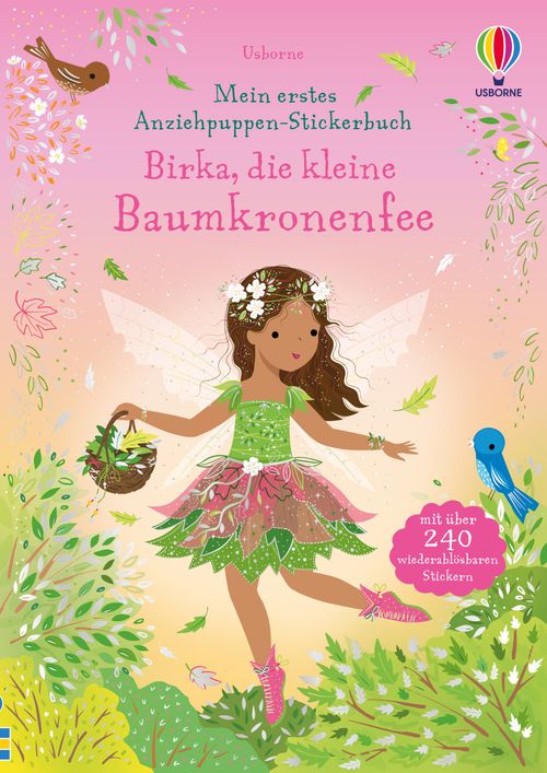 Cover des Buches Mein erstes Anziehpuppen-Stickerbuch: Birka,  die kleine Baumkronenfee von 
