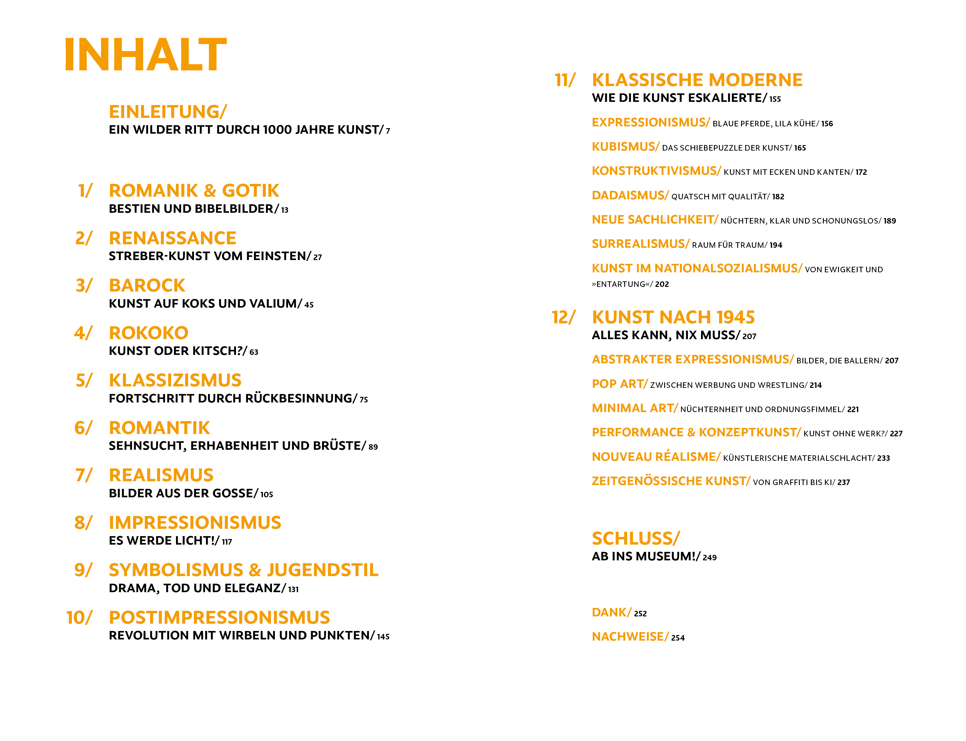 Punkt Punkt Komma Strich, fertig ist die Kunstgeschicht'