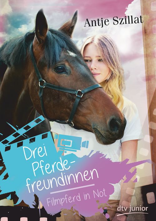 Cover des Buches Drei Pferdefreundinnen - Filmpferd in Not von 